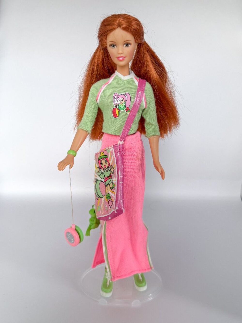 Vintage 1998 Barbie Totally Yo-Yo Courtney Doll Working Yoyo